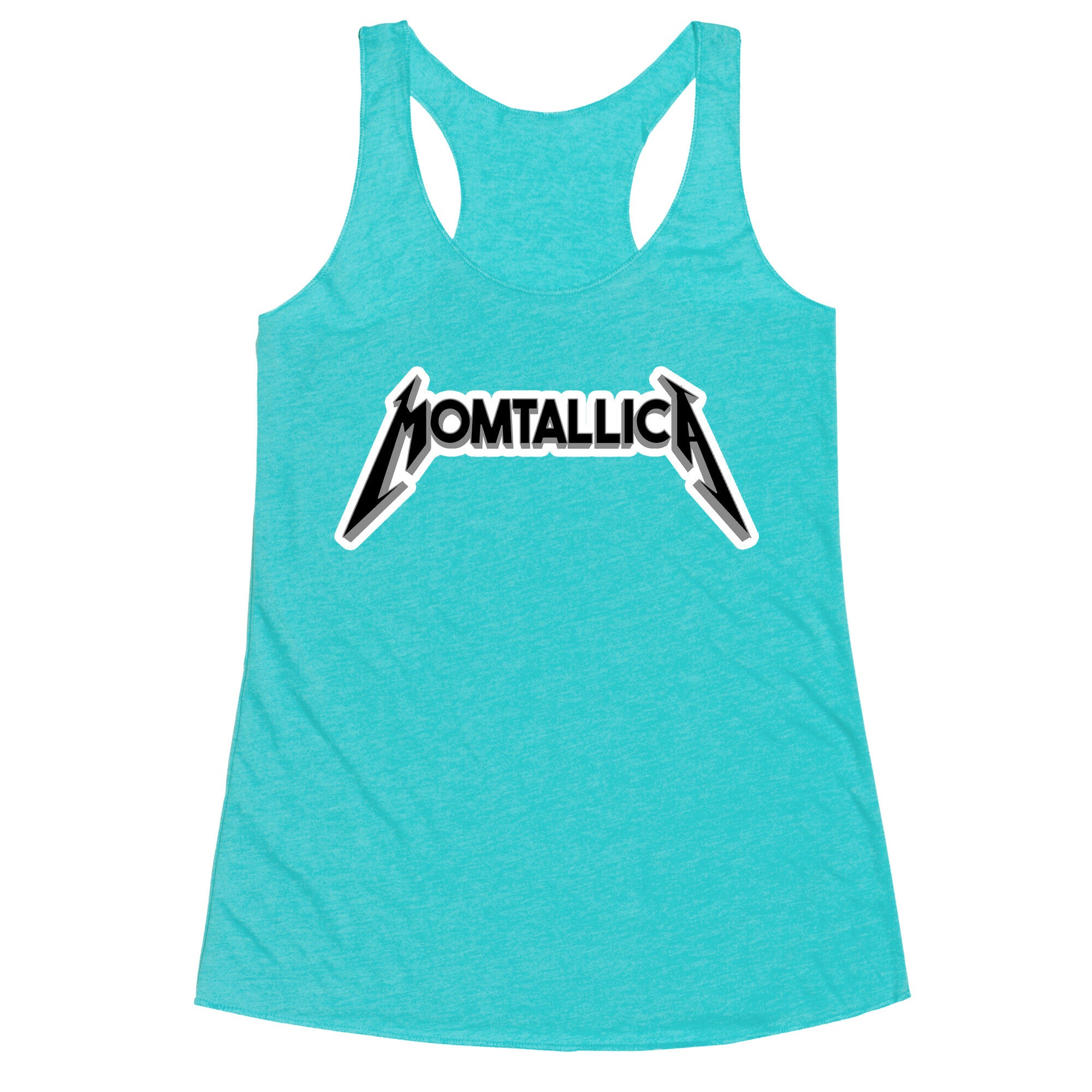 Momtallica Racerback Tank